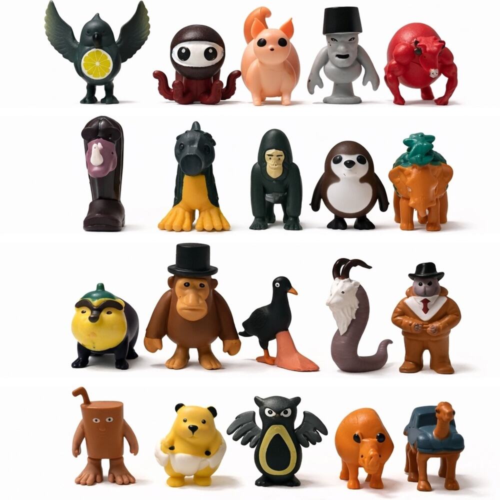 BUNDLE of 20 New Italian Brainrot 2” Mini figures